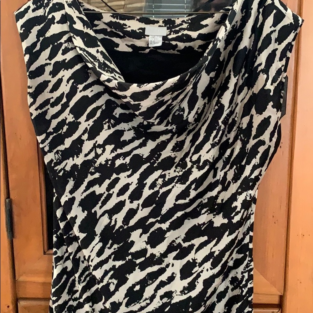 Animal print dress
